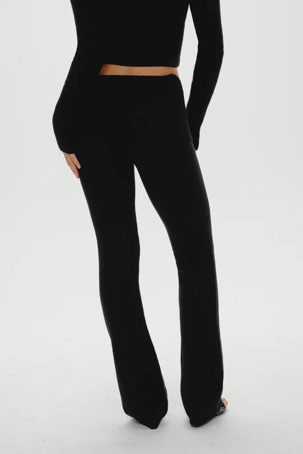 Aimee Knit Pants ~ Black