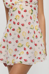 Dreamer Chiffon Mini Dress ~ Amalfi