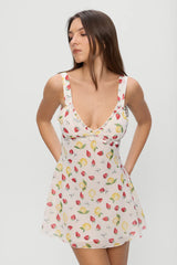 Dreamer Chiffon Mini Dress ~ Amalfi