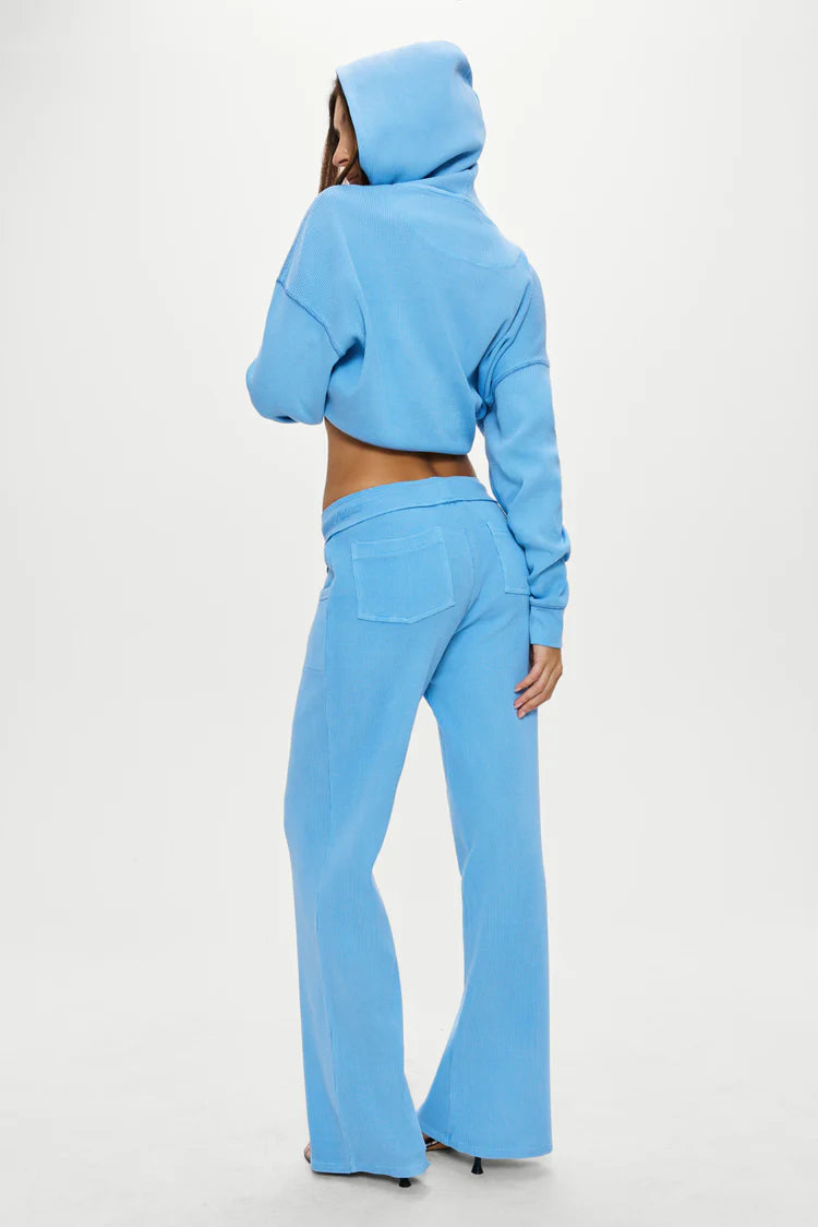 Emma Thermal Low Rise Pants ~ Lullaby Sky