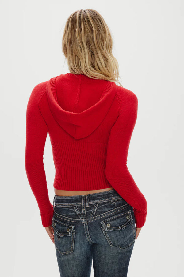 Hazel Knit Hoodie ~ Heartstrings