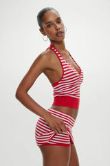 Marialla Mini Skort ~ South Hampton Stripe