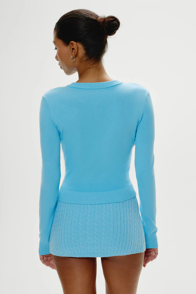 Marialla Mini Skort ~ Blue Vanilla