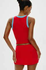 Marialla Mini Skort ~ Cherry