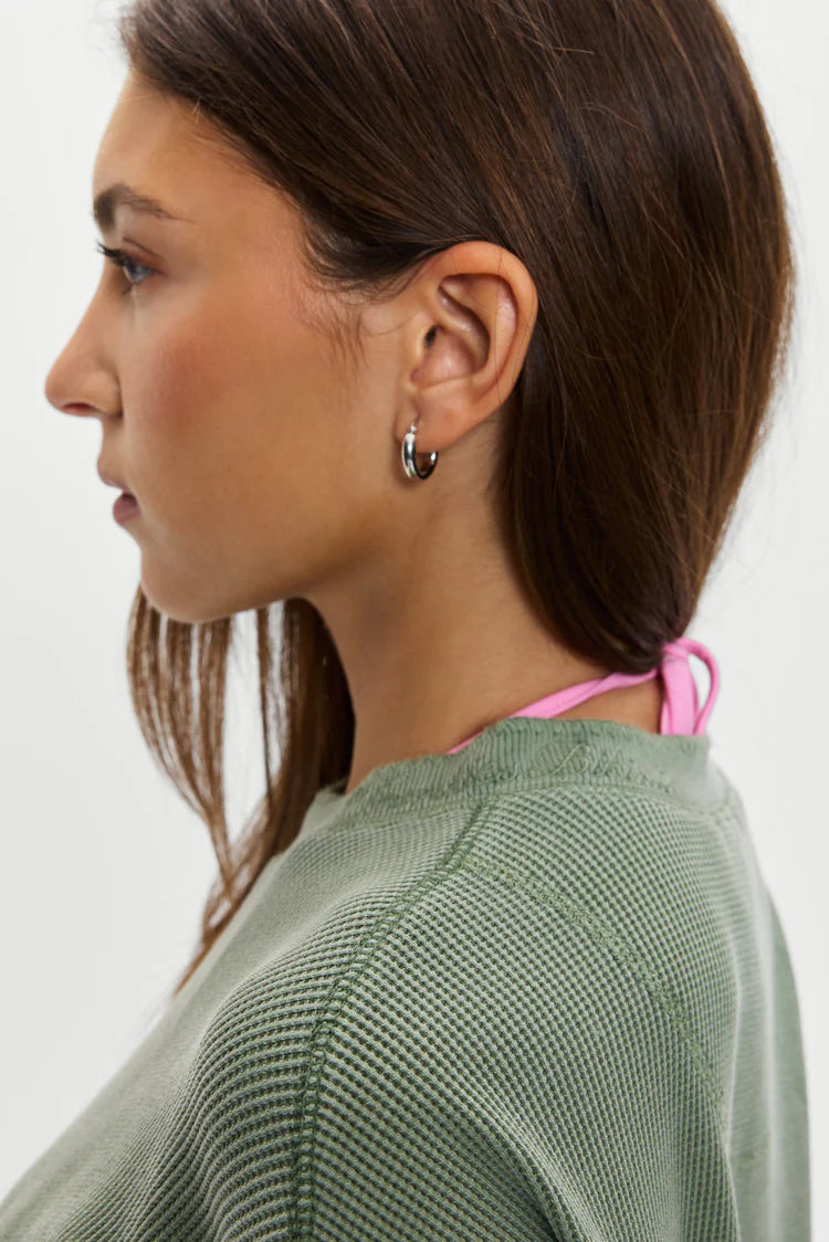 Noah Thermal Long Sleeve Shirt ~ Fern