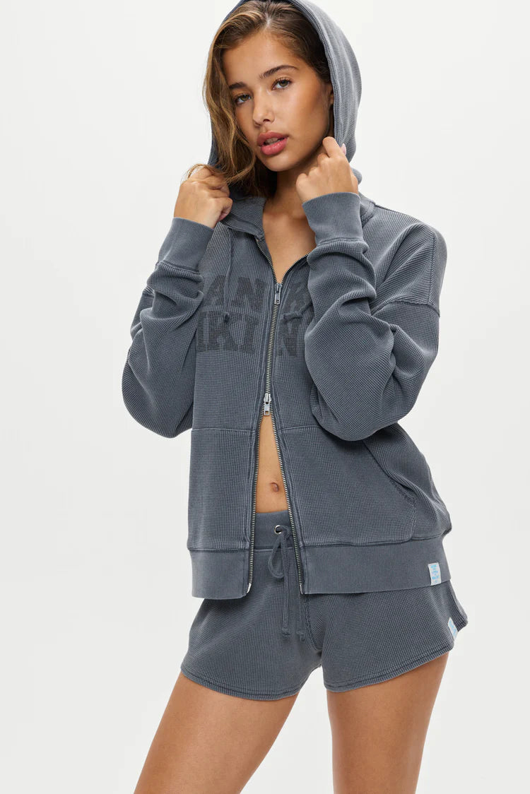 Weekend Thermal Hoodie ~ Shadow Blue