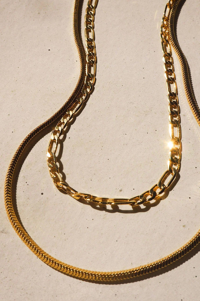 Cecilia Chain Necklace ~ Gold