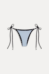 Mackenzie Reversible Cheeky Bikini Bottom ~ Frost