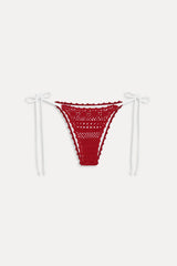 Mackenzie Cheeky Crochet Bikini Bottom ~ Havana Crochet