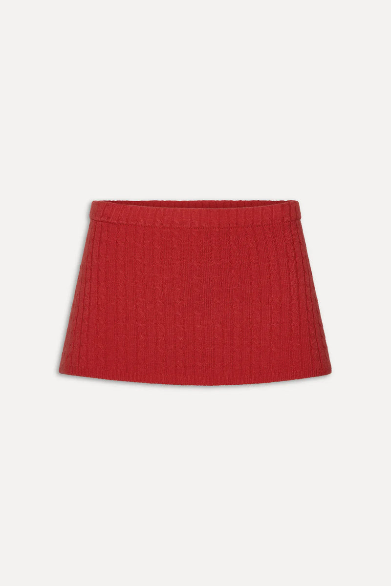 Marialla Mini Skort ~ Cherry