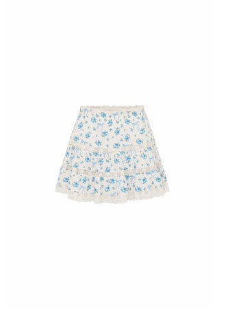 Viro Skirt ~ Aegean Blue