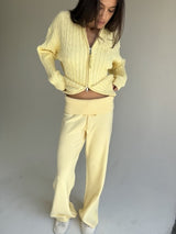 Dawson Knit Fold Over Pant ~ Vanila Sugar