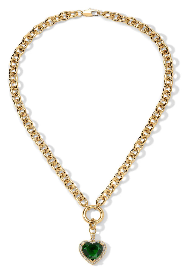 The Jules Necklace ~ Emerald