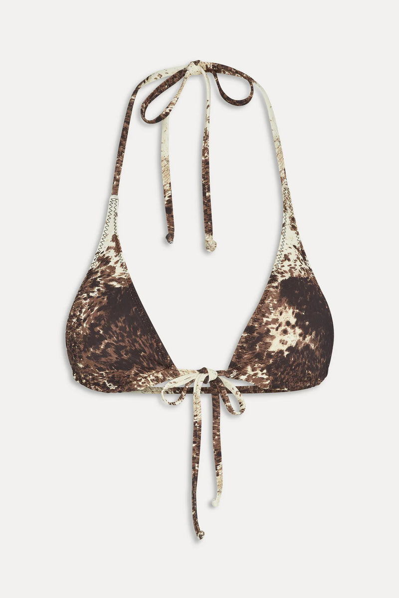 Paradise Micro Reversible Bikini Top ~ Saddle Up