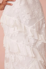 Rialto Lace Maxi Dress ~ Ivory