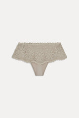 Shelly Crochet Shine Swim Skirt ~ Birthday Suit