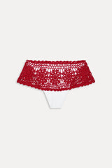 Shelly Crochet Swim Skirt ~ Havana Crochet