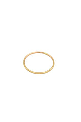 Thin Saros Ring - Gold Filled