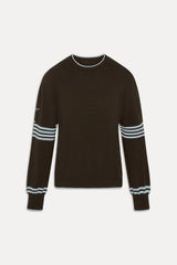 Sloane Oversized Knit Sweater ~ Chocolate Brown