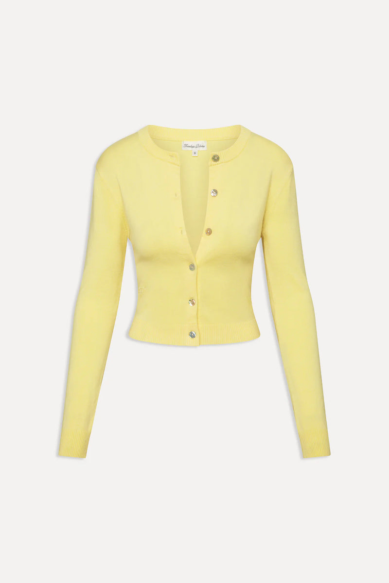Sundae Cropped Cardigan ~ Honeycomb