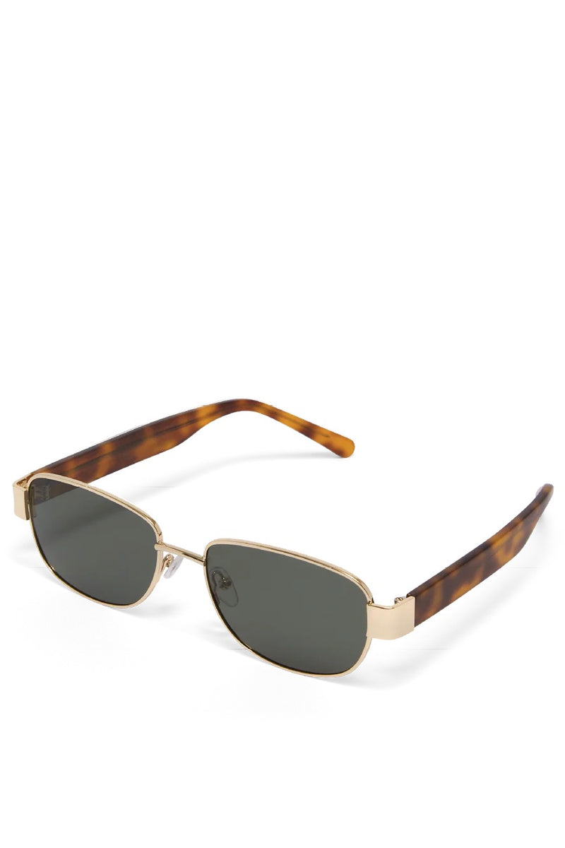 The Addison ~ Gold Havana/Tort Green