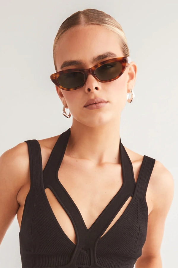 The Caroline ~ Hazel Tortoise/Green