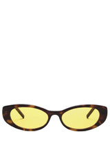 The Olivia ~ Havana Tort/Yellow