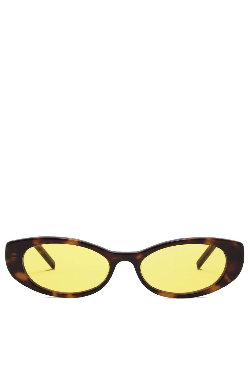 The Olivia ~ Havana Tort/Yellow