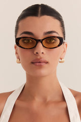 The Olivia ~ Havana Tort/Yellow