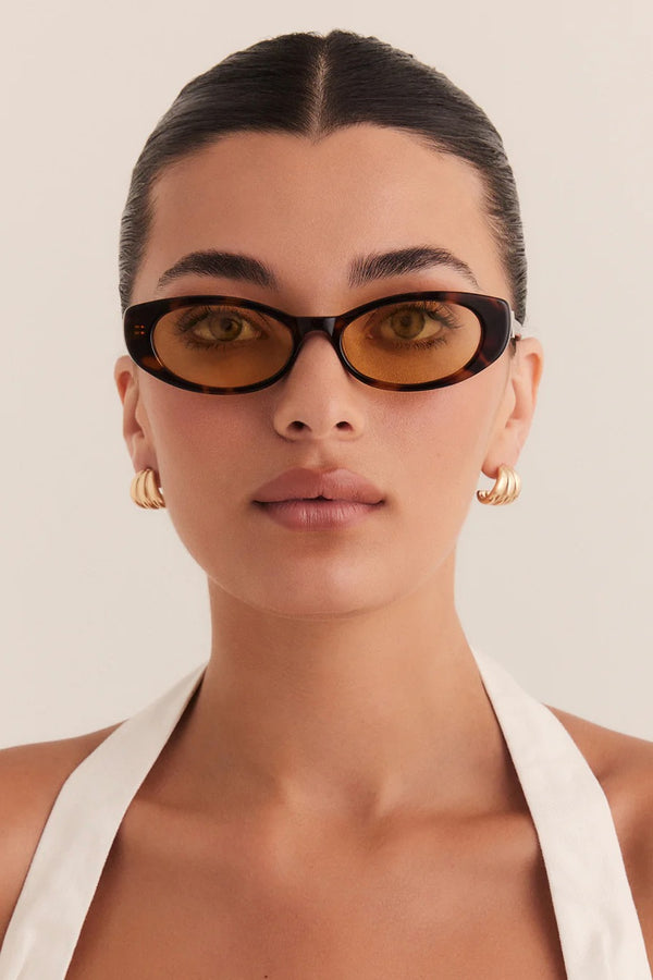 The Olivia ~ Havana Tort/Yellow
