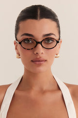 The Yasmin ~ Havana Tort/Blue Light