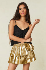 Winnett Skirt ~ Glowing Gold