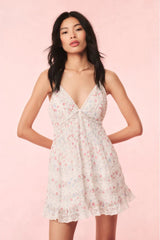 Alonna Cotton Mini Dress ~ Confetti Bloom - Shake Your Bon Bon