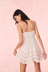 Alonna Cotton Mini Dress ~ Confetti Bloom - Shake Your Bon Bon