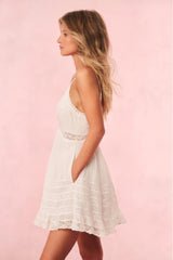 Alonna Dress ~ White - Shake Your Bon Bon