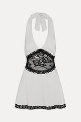 Audrey Satin Mini Dress ~ Soft Sand - Shake Your Bon Bon