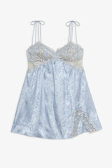 Baby's Breath Slip Dress ~ Baby Blue - Shake Your Bon Bon