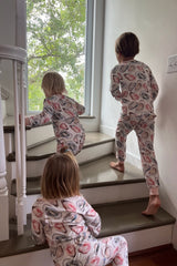 Bamboo 2 Piece Pajama Set ~ Oyster - Shake Your Bon Bon