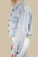 Baton Rouge Skyline Denim Jacket - Shake Your Bon Bon