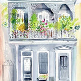 Blooming Balcony 5" x 7" Lyla Clayre Print - Shake Your Bon Bon