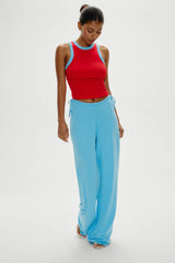 Breeze Low Rise Knit Pant ~ Blue Vanilla - Shake Your Bon Bon