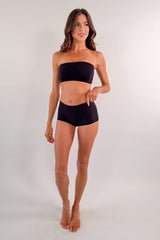 Butter Me Up Boyshort - Black - Shake Your Bon Bon