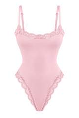 Butter Me Up Lace Bodysuit - Ballet - Shake Your Bon Bon