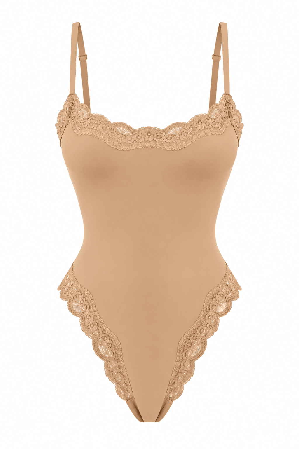 Butter Me Up Lace Bodysuit - Bare - Shake Your Bon Bon