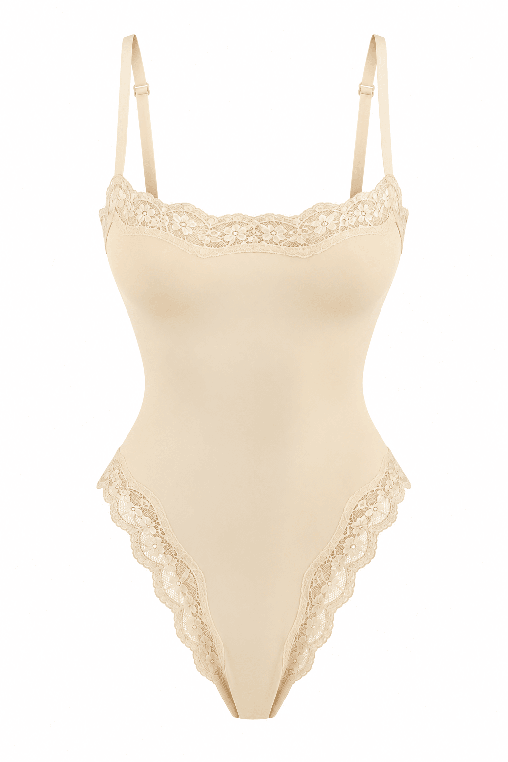 Butter Me Up Lace Bodysuit - Glazed Donut - Shake Your Bon Bon
