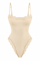 Butter Me Up Lace Bodysuit - Glazed Donut - Shake Your Bon Bon