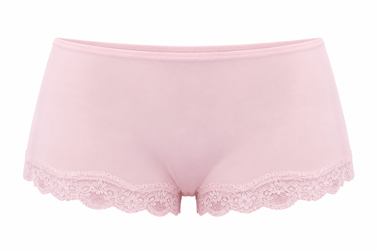 Butter Me Up Lace Boyshort - Ballet - Shake Your Bon Bon