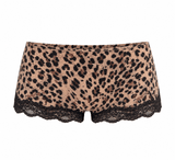 Butter Me Up Lace Boyshort - Leopard - Shake Your Bon Bon
