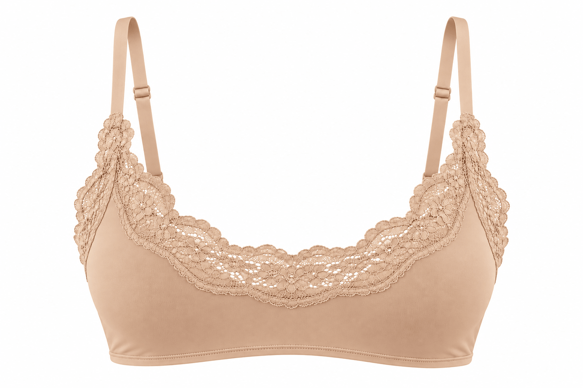 Butter Me Up Lace Bralette - Bare - Shake Your Bon Bon
