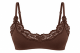 Butter Me Up Lace Bralette - Chocolate - Shake Your Bon Bon